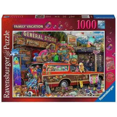 Puzzle 2D 1000 elementów Rodzinne wakacje