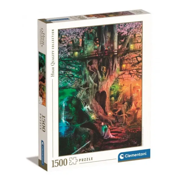 Puzzle 1500 elementów High Quality, Śniące drzewo