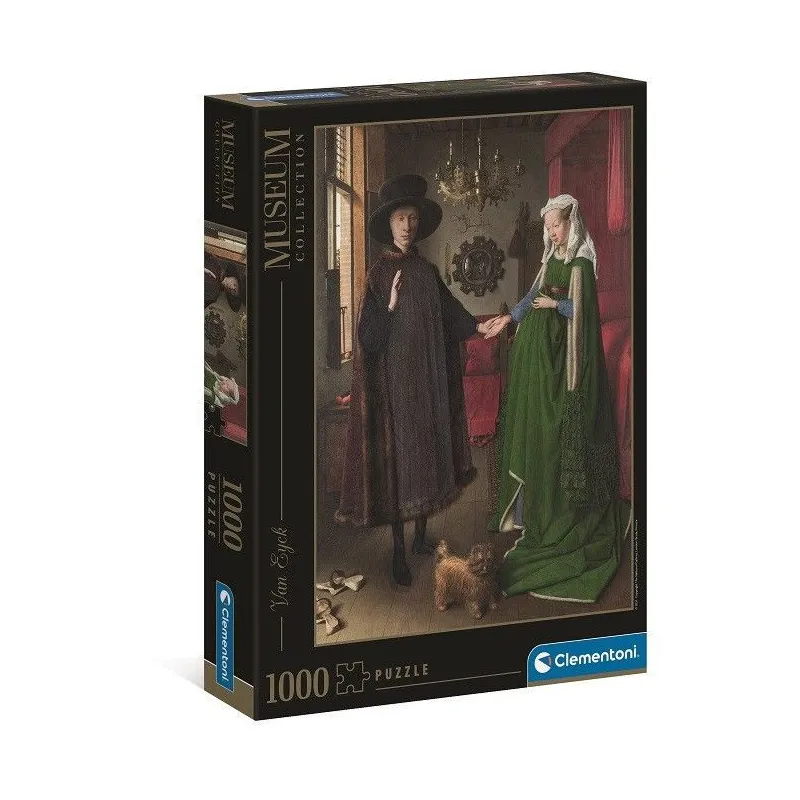 Puzzle 1000 elementów Museum, Van Eyck The Arnolfini Portrait