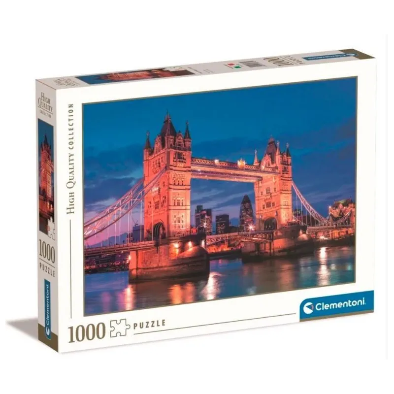 Puzzle 1000 elementów High Quality, Tower Bridge w nocy