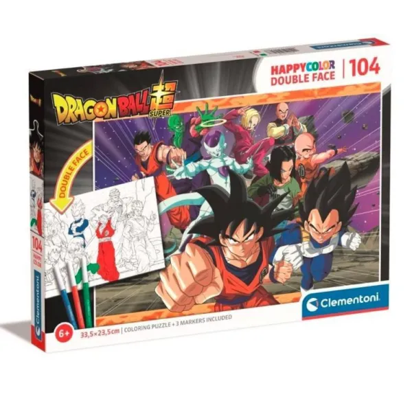 Puzzle 104 elementów Happycolor Dragon ball