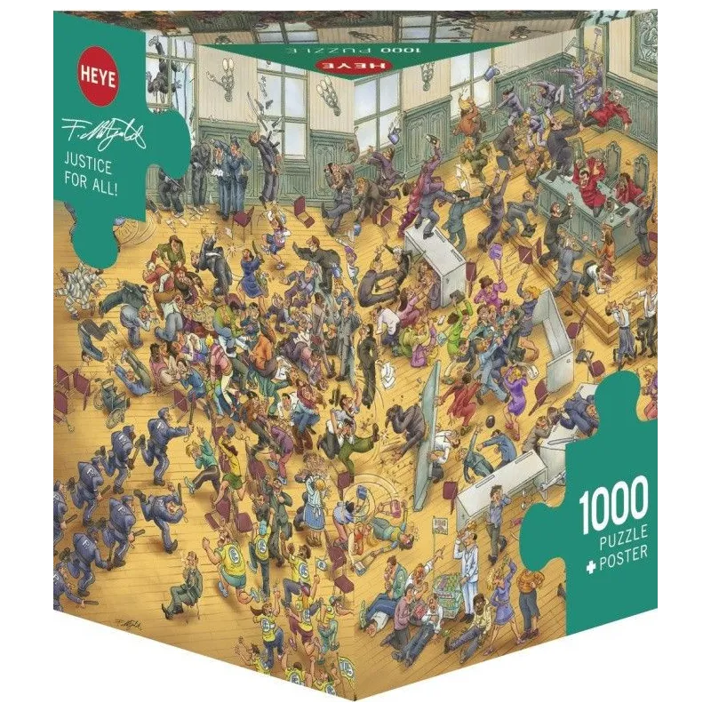 Puzzle 1000 elementów Sprawiedliwość dla wszystkich