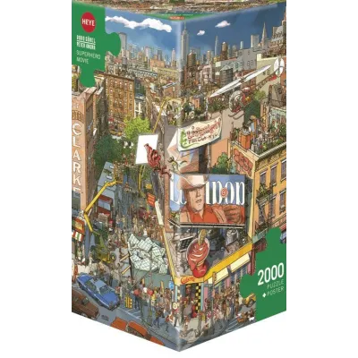 Puzzle 2000 elementów Superprodukcja