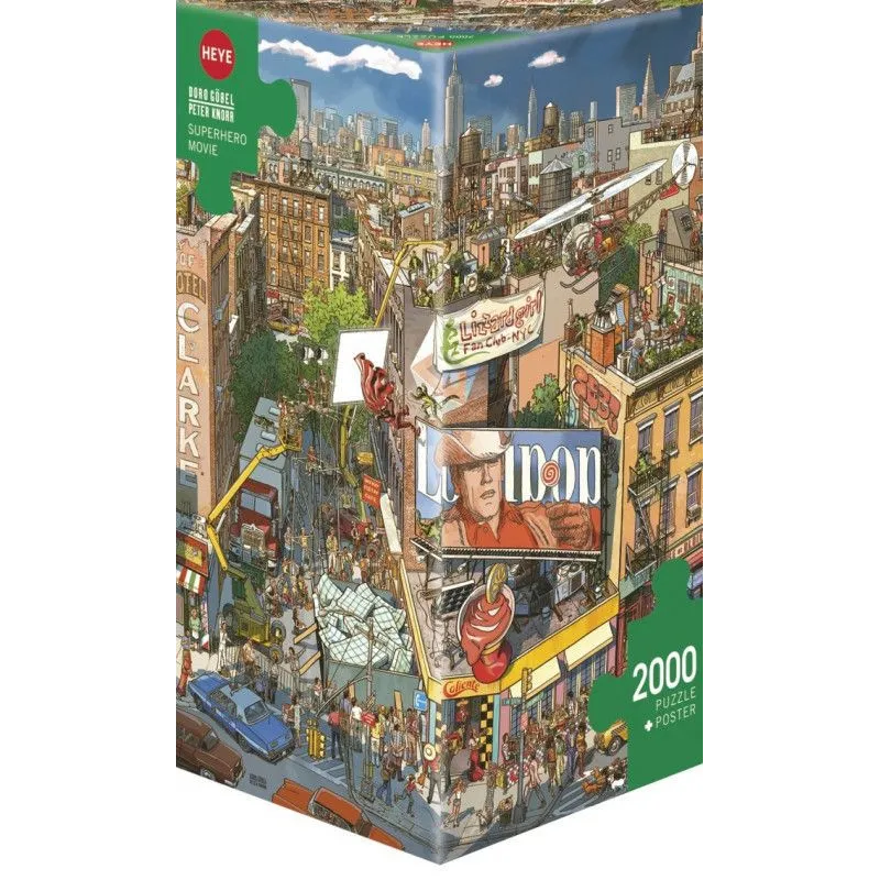 Puzzle 2000 elementów Superprodukcja