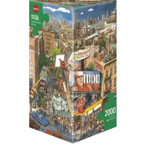 Puzzle 2000 elementów Superprodukcja