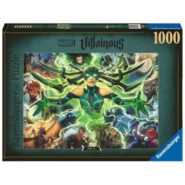 Puzzle 1000 elementów Villainous. Hela
