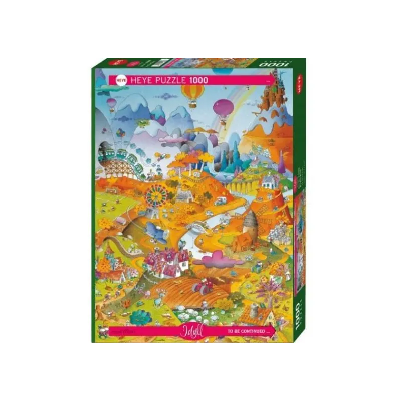Puzzle 1000 elementów Idylla - Pole