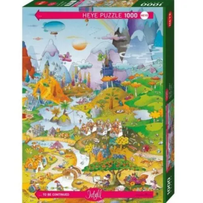 Puzzle 1000 elementów Idylla - Jezioro