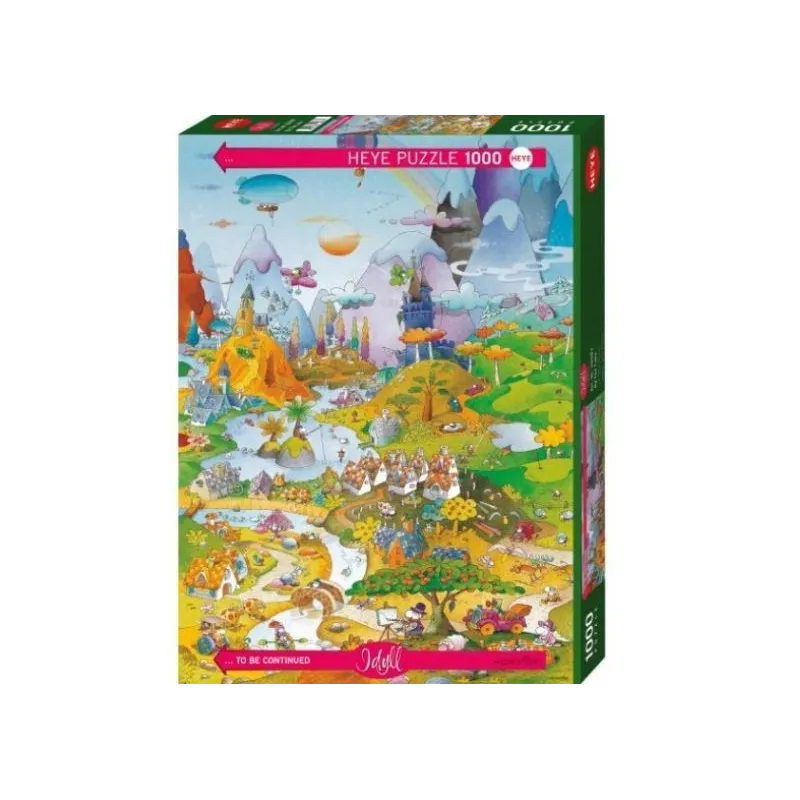 Puzzle 1000 elementów Idylla - Jezioro