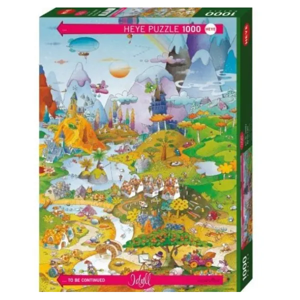 Puzzle 1000 elementów Idylla - Jezioro
