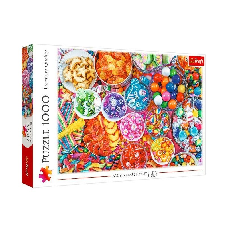 Puzzle 1000 elementów Wyśmienite słodkości
