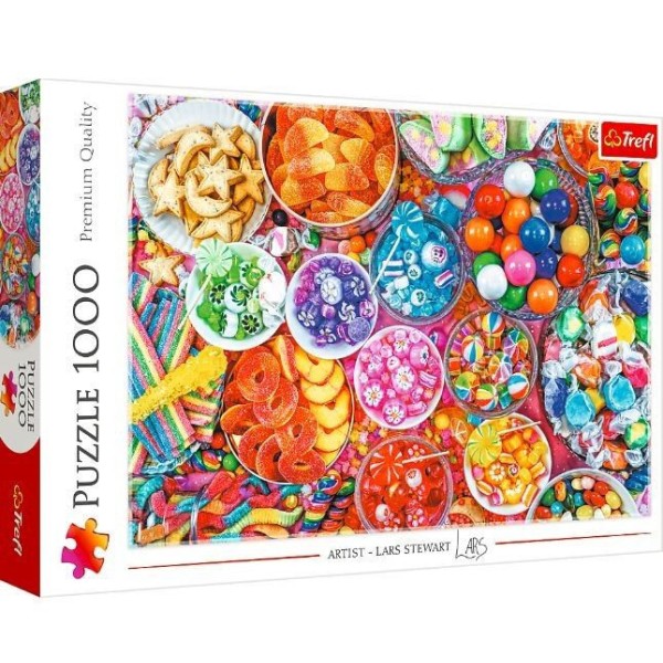 Puzzle 1000 elementów Wyśmienite słodkości