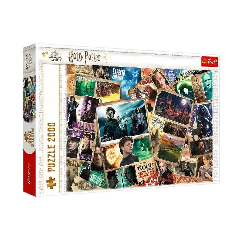 Puzzle 2000 elementów Harry Potter Bohaterowie