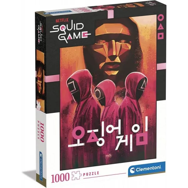 Puzzle 1000 elementów Netflix Squid Game
