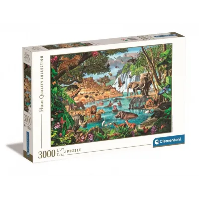 Puzzle 3000 elementów Africa Waterhole