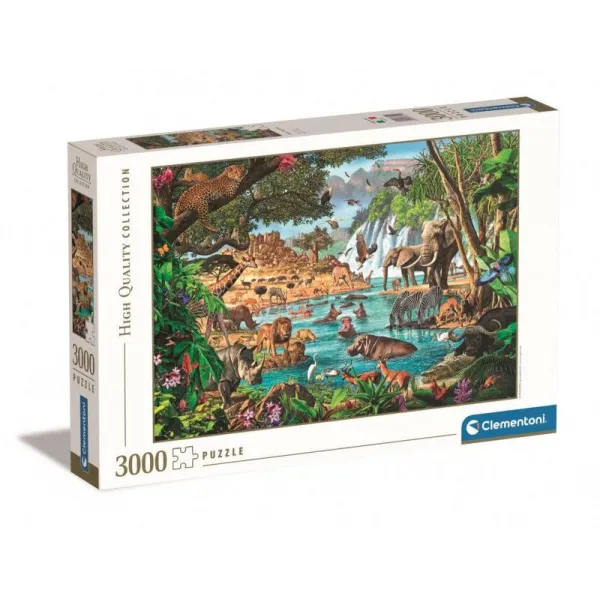 Puzzle 3000 elementów Africa Waterhole