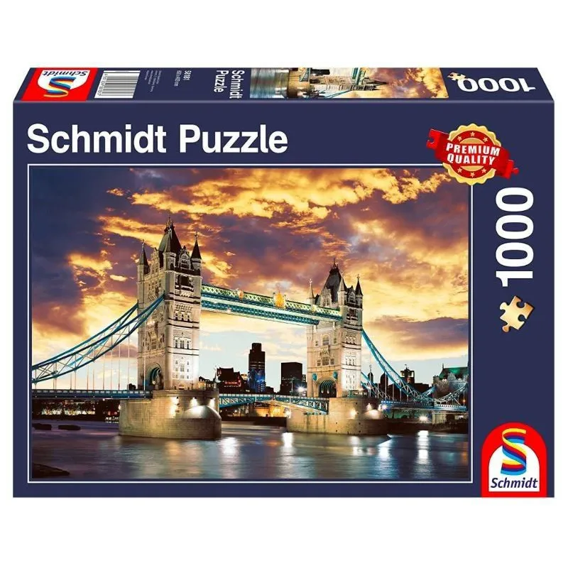 Puzzle Premium Quality 1000 elementów Tower Bridge / Londyn