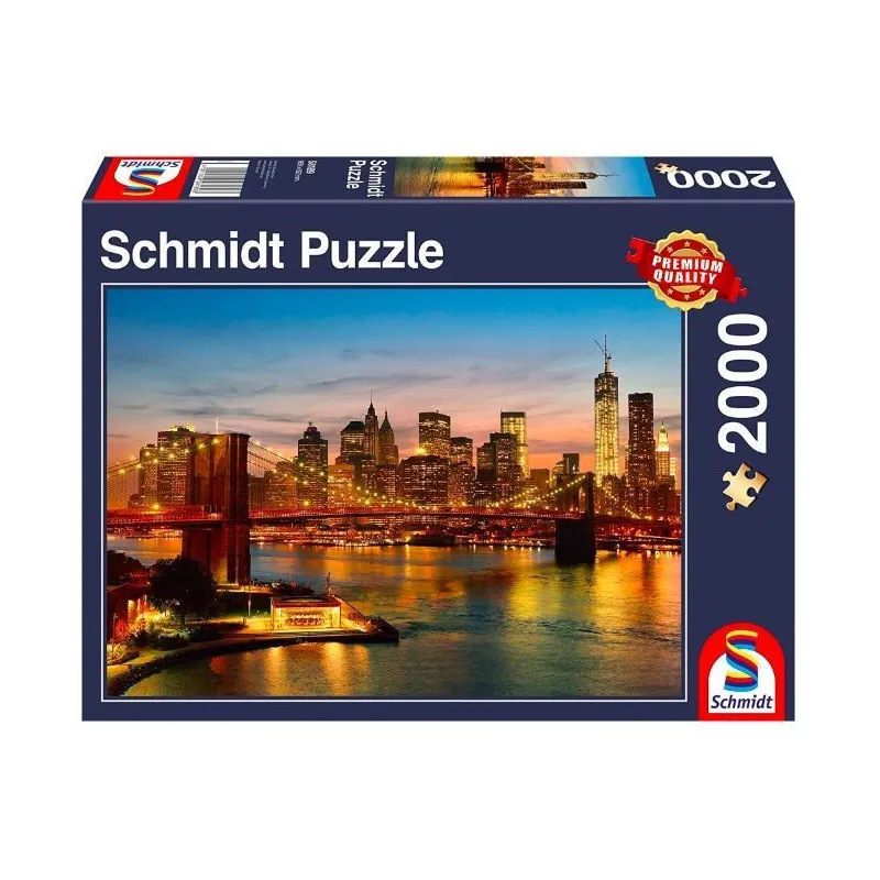 Puzzle Premium Quality 2000 elementów Nowy Jork