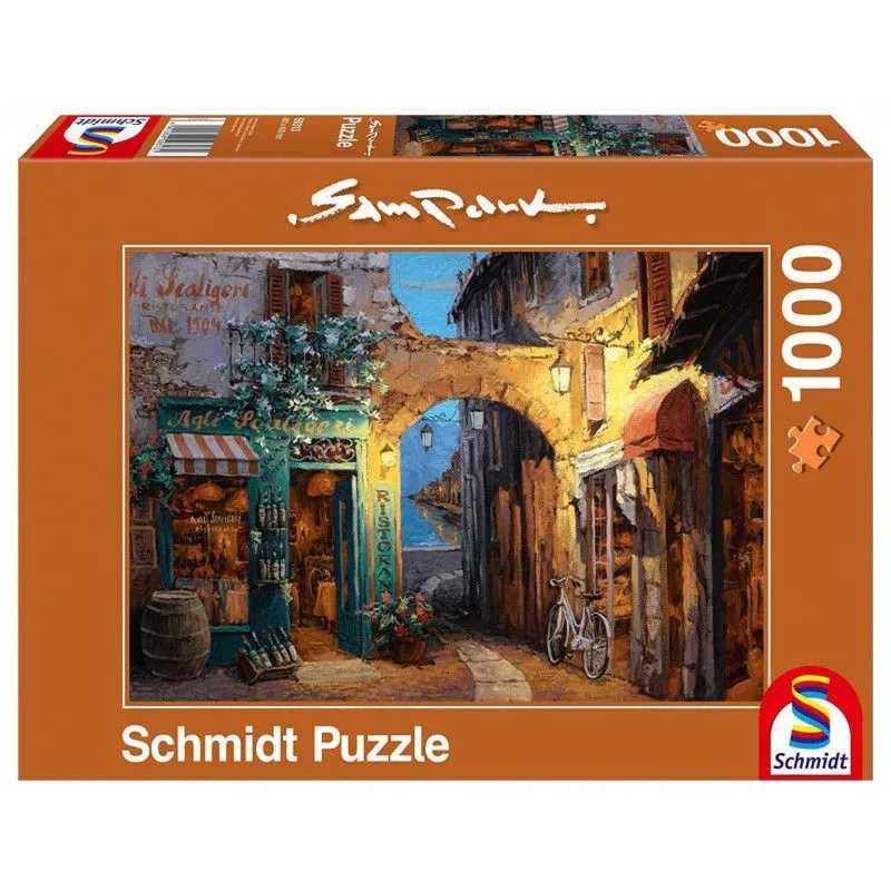Puzzle PQ 1000 el. SAM PARK Alejka obok jeziora Como
