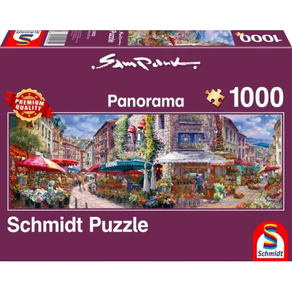 Puzzle Premium Quality 1000 elementów SAM PARK Czuć wiosnę w powietrzu (panorama)