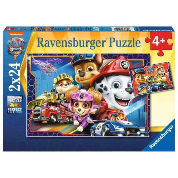 Puzzle 2x24 elementy Psi Patrol Film