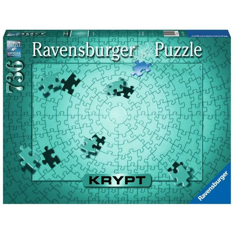 Puzzle 736 elementów Krypt Metallic Mint