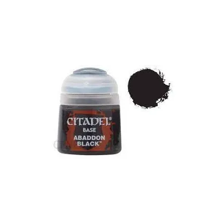 Farba Citadel Base Abaddon Black 12ml