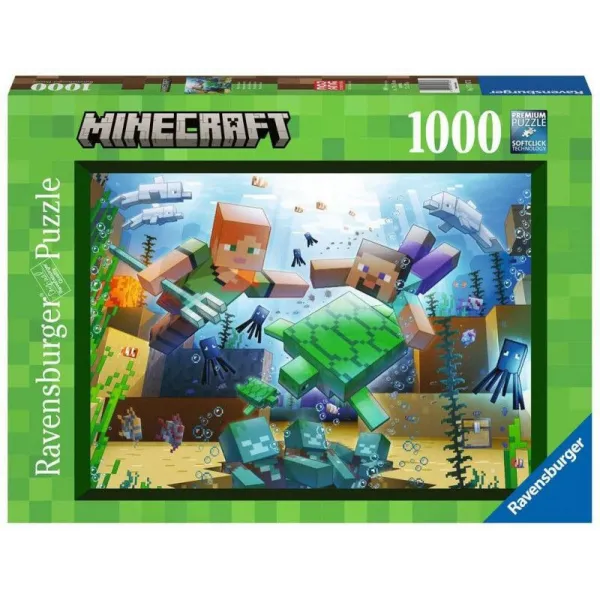 Puzzle 1000 elementów Minecraft Mozaika