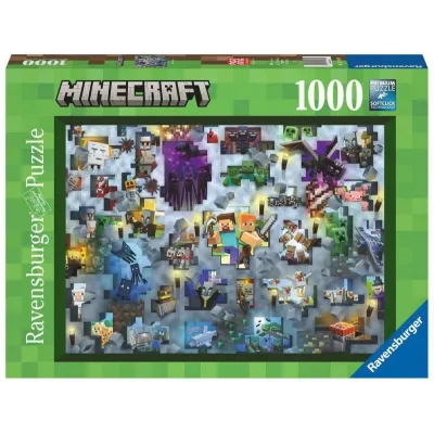 Puzzle 1000 elementów Minecraft Challenge