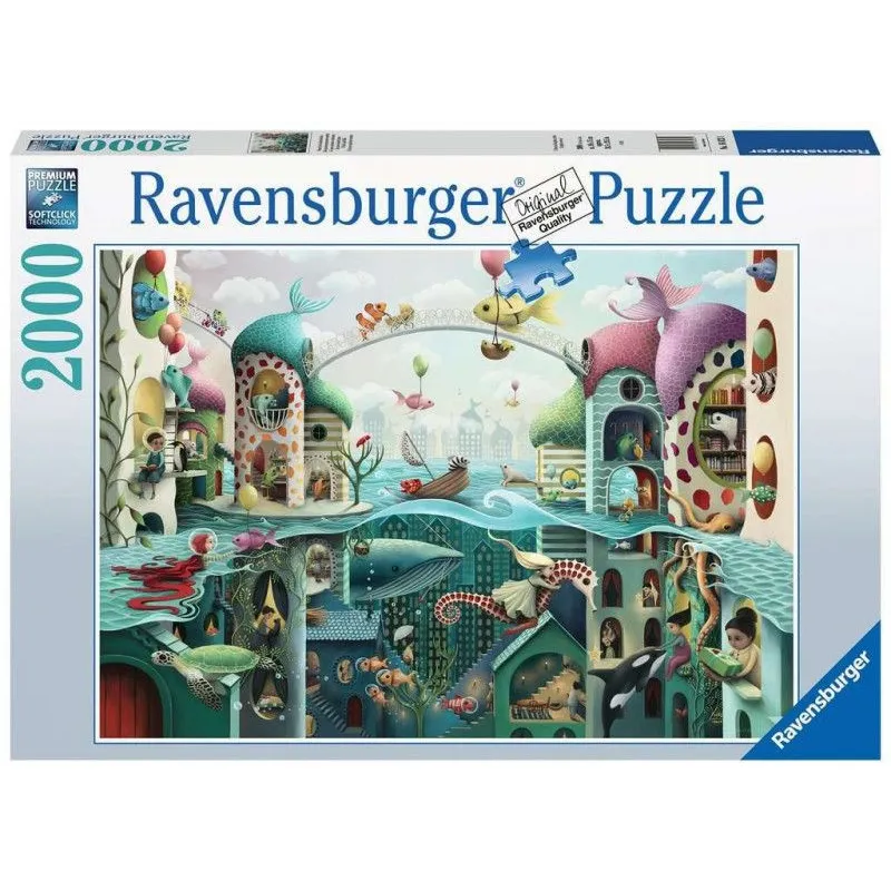 Puzzle 2000 elementów Gdyby ryby umiały mówić