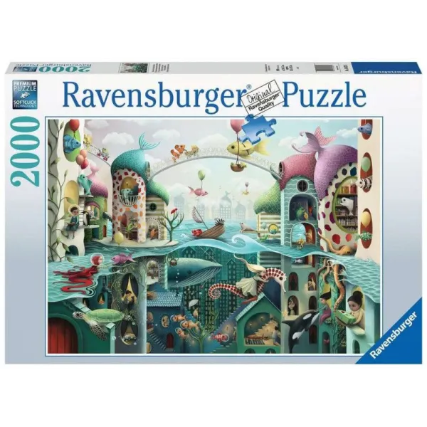Puzzle 2000 elementów Gdyby ryby umiały mówić