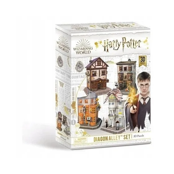 CubicFun Puzzle 3D Harry Potter Diagon Alley Set 273 sztuki