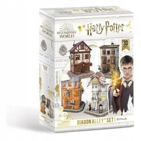 CubicFun Puzzle 3D Harry Potter Diagon Alley Set 273 sztuki