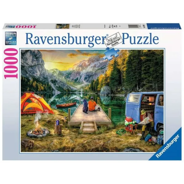 Puzzle 1000 elementów Na kempingu