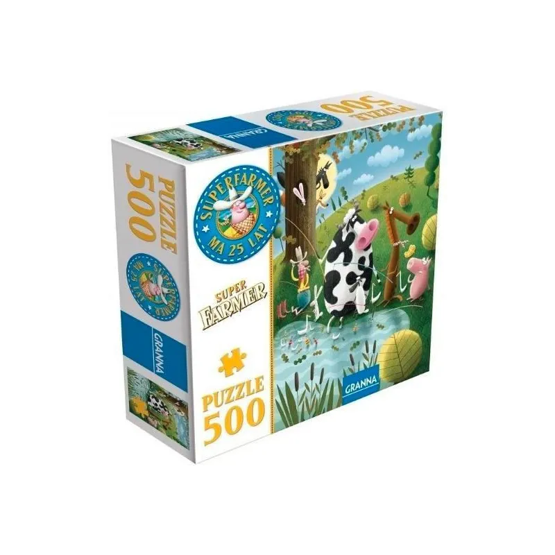 Puzzle 500 elementów Superfarmer