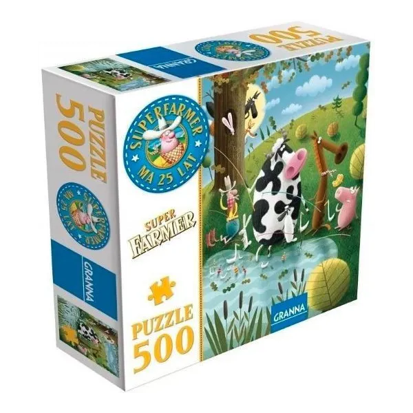 Puzzle 500 elementów Superfarmer