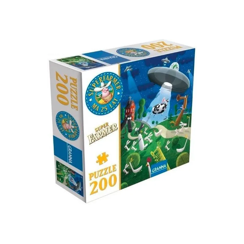 Puzzle 200 elementów Superfarmer