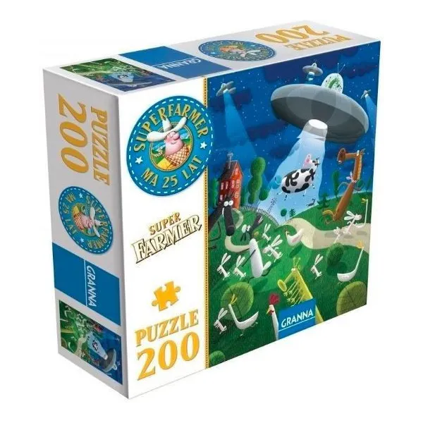 Puzzle 200 elementów Superfarmer
