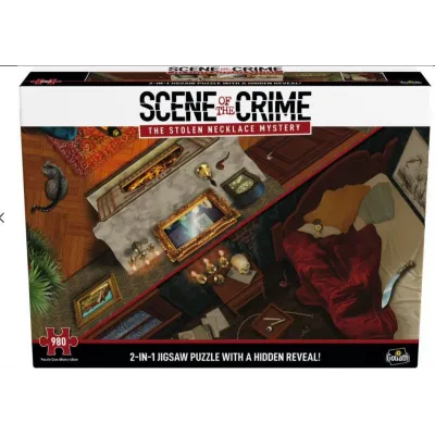 Gra Puzzle z zagadką. Tajemnica skradzionego naszyjnika