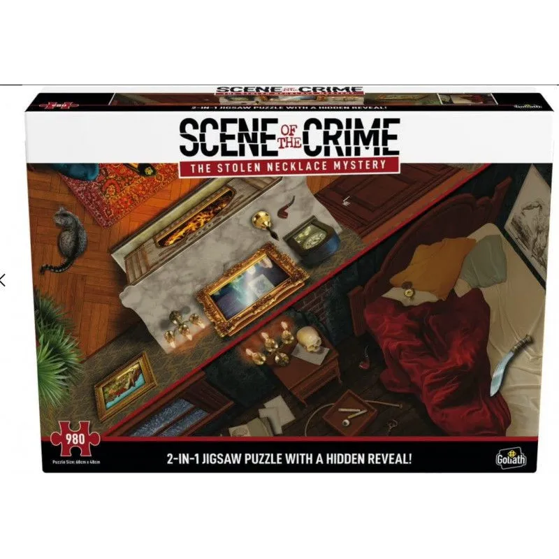 Gra Puzzle z zagadką. Tajemnica skradzionego naszyjnika