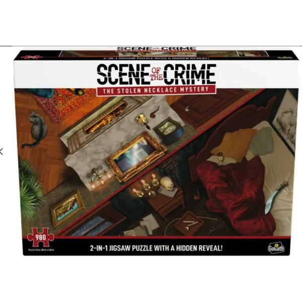 Gra Puzzle z zagadką. Tajemnica skradzionego naszyjnika