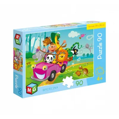 Puzzle 90 elementów Wycieczka