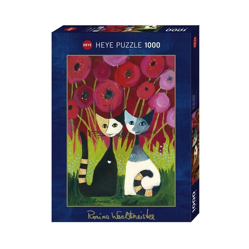 Puzzle 1000 elementów Szczęśliwe koty