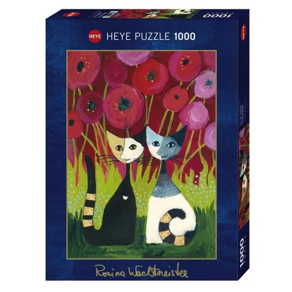 Puzzle 1000 elementów Szczęśliwe koty