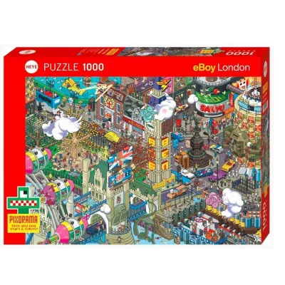 Puzzle 1000 elementów Londyn - Pixorama