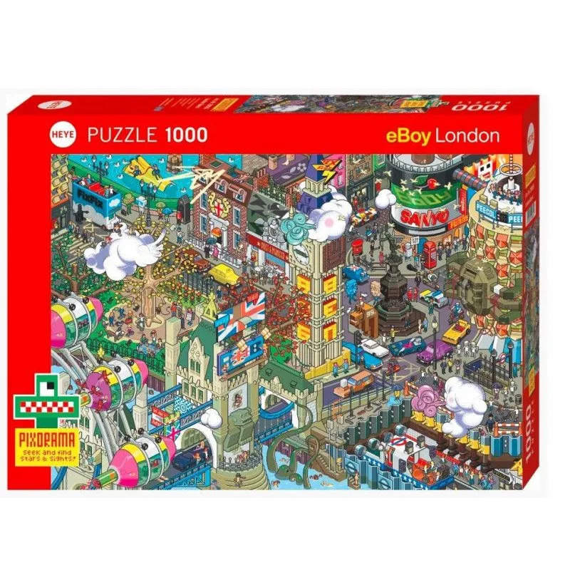 Puzzle 1000 elementów Londyn - Pixorama