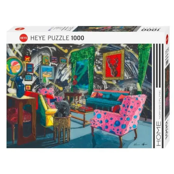 Puzzle 1000 elementów Pokój z jeleniem