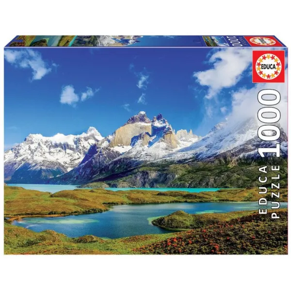 Puzzle 1000 elementów Torres del Paine /Chile