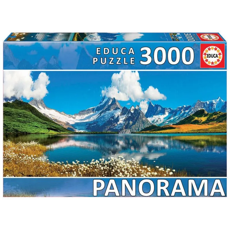 Puzzle 3000 elementów Jezioro Bachalp (panorama)