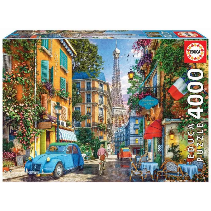 Puzzle 4000 elementów Uliczka w Paryżu